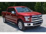 2016 Ruby Red Ford F150 Lariat SuperCrew 4x4 #113228175