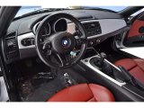 2006 BMW M Roadster Imola Red Interior