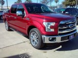 Ruby Red Ford F150 in 2016