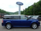 Deep Impact Blue Metallic Ford Flex in 2013