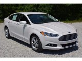 2016 White Platinum Tri-Coat Metallic Ford Fusion SE #113296331