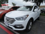 2017 Pearl White Hyundai Santa Fe Sport 2.0T #113296022