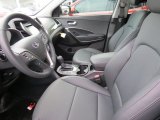 2017 Hyundai Santa Fe Sport 2.0T Black Interior