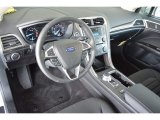 2017 Ford Fusion S Ebony Interior