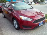 2015 Ruby Red Metallic Ford Focus SE Sedan #113295986