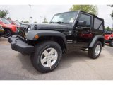 2016 Black Jeep Wrangler Sport 4x4 #113330754