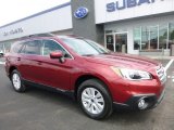 2016 Venetian Red Pearl Subaru Outback 2.5i Premium #113352025