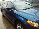 2017 Lightning Blue Ford Fusion S #113366705