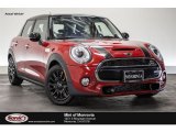 2016 Blazing Red Metallic Mini Hardtop Cooper S 4 Door #113374508