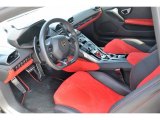 2015 Lamborghini Huracan LP 610-4 Rosso Alala/Nero Ade Interior