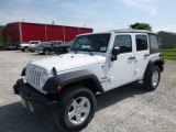 2016 Bright White Jeep Wrangler Unlimited Sport 4x4 #113374479