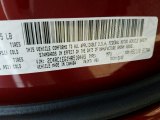 2017 Pacifica Color Code for Velvet Red Pearl - Color Code: PRV
