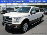 2016 White Platinum Ford F150 Lariat SuperCrew 4x4 #113419933