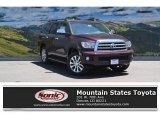 Sizzling Crimson Mica Toyota Sequoia in 2016