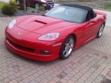 2005 Victory Red Chevrolet Corvette Convertible #113452001