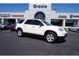 2010 Summit White GMC Acadia SLE #113452380