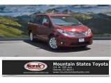 2016 Salsa Red Pearl Toyota Sienna XLE Premium AWD #113488083