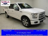 2016 White Platinum Ford F150 Platinum SuperCrew #113502085