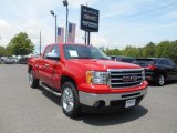 2012 Fire Red GMC Sierra 1500 SLE Extended Cab 4x4 #113505614
