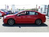 Pure Red Subaru WRX in 2017