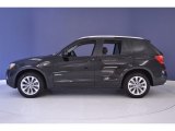 Jet Black BMW X3 in 2017