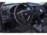 2017 BMW X3 xDrive35i Black Interior