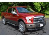 2016 Ruby Red Ford F150 Lariat SuperCrew 4x4 #113526351