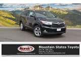 2016 Midnight Black Metallic Toyota Highlander Limited AWD #113563424