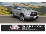 2016 Silver Sky Metallic Toyota Highlander Limited AWD #113563413