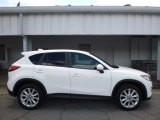 2014 Crystal White Pearl Mica Mazda CX-5 Grand Touring AWD #113563547