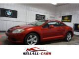 Rave Red Pearl Mitsubishi Eclipse in 2009