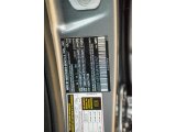 2017 GLS Color Code for Paladium Silver Metallic - Color Code: 792