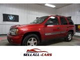 Majestic Red Metallic Chevrolet TrailBlazer in 2002