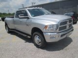 2012 Bright Silver Metallic Dodge Ram 3500 HD Lone Star Crew Cab 4x4 Dually #113614843