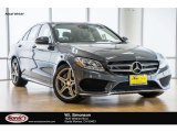 2016 Steel Grey Metallic Mercedes-Benz C 300 Sedan #113651024