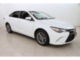 2015 Super White Toyota Camry SE #113670323