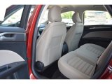 2017 Ford Fusion S Rear Seat