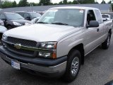 2005 Silver Birch Metallic Chevrolet Silverado 1500 LS Extended Cab 4x4 #11347360