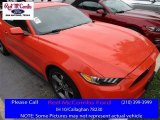 2015 Competition Orange Ford Mustang V6 Coupe #113713334