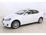 2013 Lexus IS Starfire White Pearl