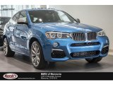 2017 BMW X4 Long Beach Blue Metallic