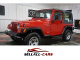 1998 Flame Red Jeep Wrangler SE 4x4 #113742579