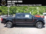 2016 Shadow Black Ford F150 Lariat SuperCrew 4x4 #113768565