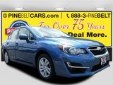 2016 Quartz Blue Pearl Subaru Impreza 2.0i Premium 4-door #113768473