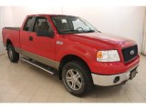 2006 Bright Red Ford F150 XLT SuperCab 4x4 #113768852