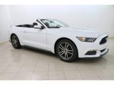 2016 Oxford White Ford Mustang EcoBoost Premium Convertible #113768820
