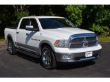 2012 Bright White Dodge Ram 1500 Laramie Crew Cab 4x4 #113819023