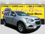 2017 Silver Ice Metallic Chevrolet Equinox LS #113818669