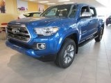 2016 Toyota Tacoma Blazing Blue Pearl