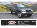 1999 Surfside Green Mica Toyota Tacoma V6 Extended Cab 4x4 #113847249